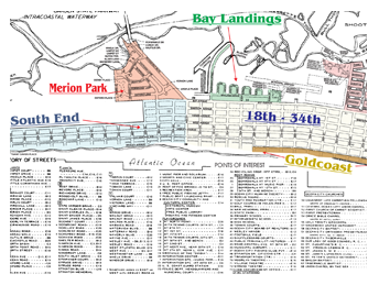 Oc Map And Neighborhoods Ocean City Board Of Realtors